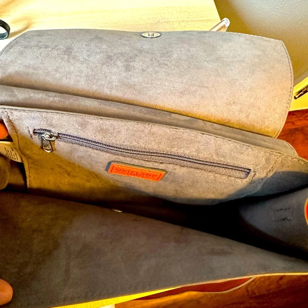 ORIFLAME SWEDEN orange/coral bag. - Picture 8 of 10